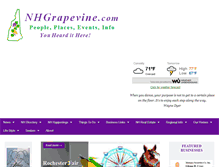 Tablet Screenshot of nhgrapevine.com